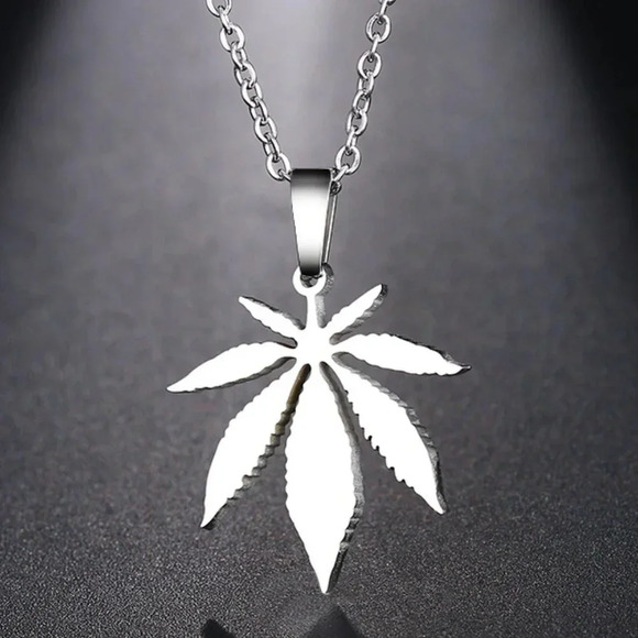 💎 Refine Maple Leaves Delicate Dainty 925 Silver Plated Necklace,EVGG1078 - Picture 1 of 2